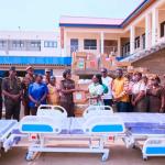 Ghana Medical Trust Fund Donates Container of Medical Supplies to Ghana Prisons Service